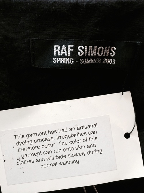 BRAND NEW RAF SIMONS SS2003 PARACHUTE BOMBER SIZE 46 FOR SALE
