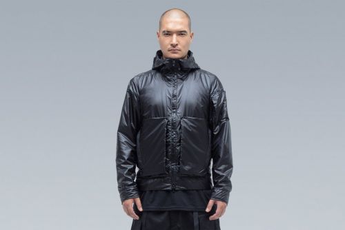 CCP drip rubber leather jacket - outerwear - superfuture®