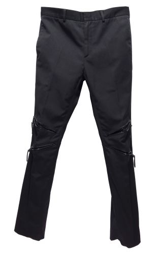 DIOR HOMME by HEDI SLIMANE 03AW zipper knee trousers - bottoms