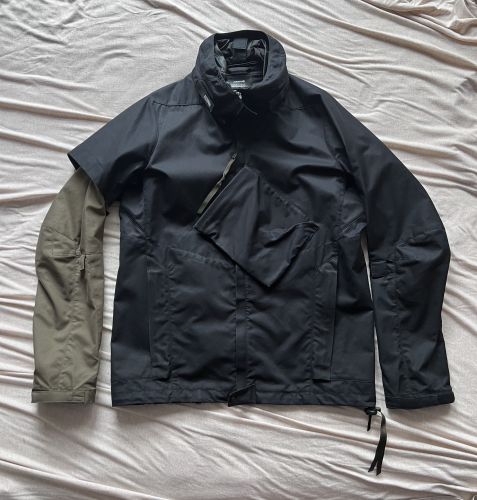 CCP drip rubber leather jacket - outerwear - superfuture®
