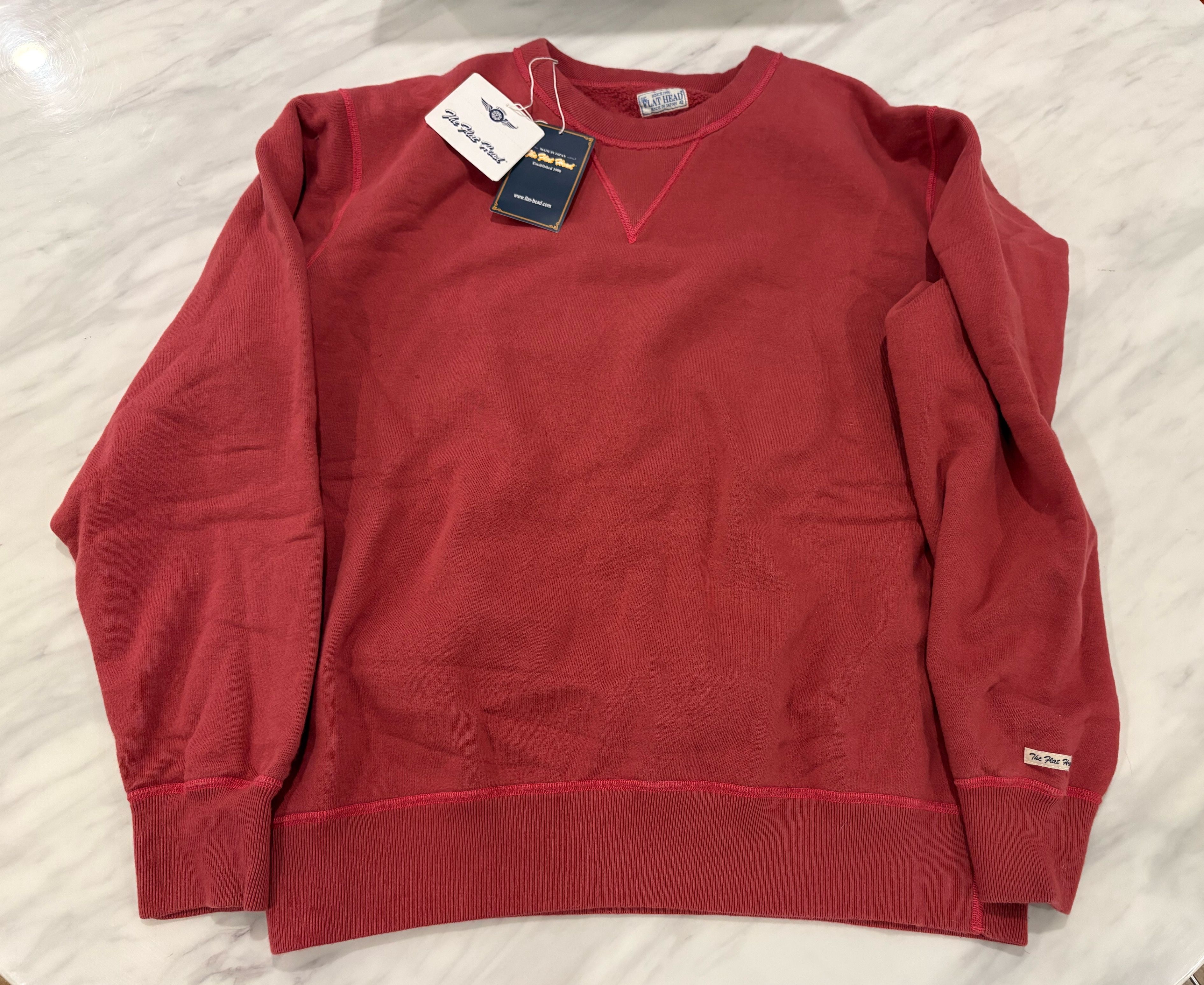 The Flathead loop wheeled sweat shirt size 42 nwt